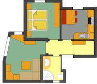 Ferienwohnung Seefeld Grundriss